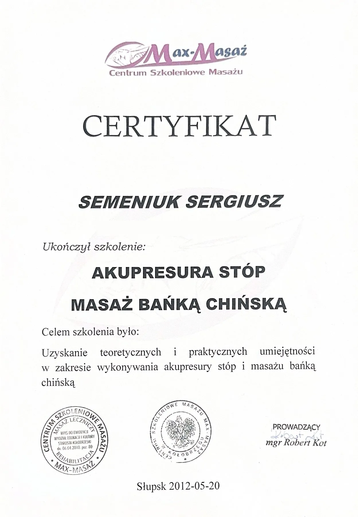 Skan: Akupresura stóp i masaż bańką chińską